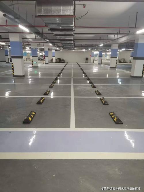 停车场地坪漆工程施工效果图 从设计到呈现的完整指南